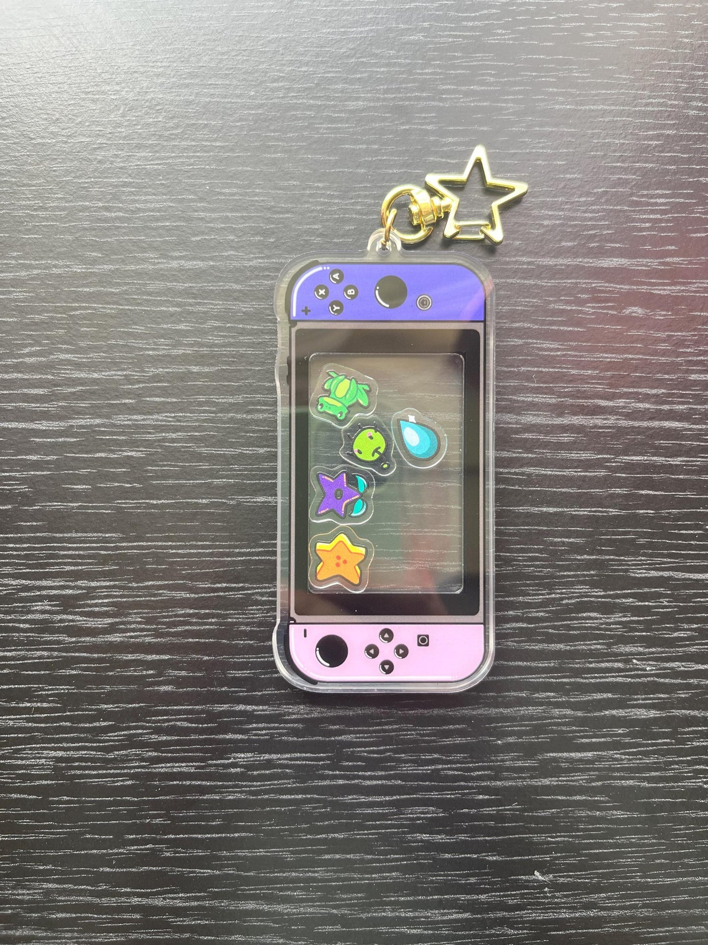 Shaker keychain - Sebastian themed Stardew Valley nintendo switch