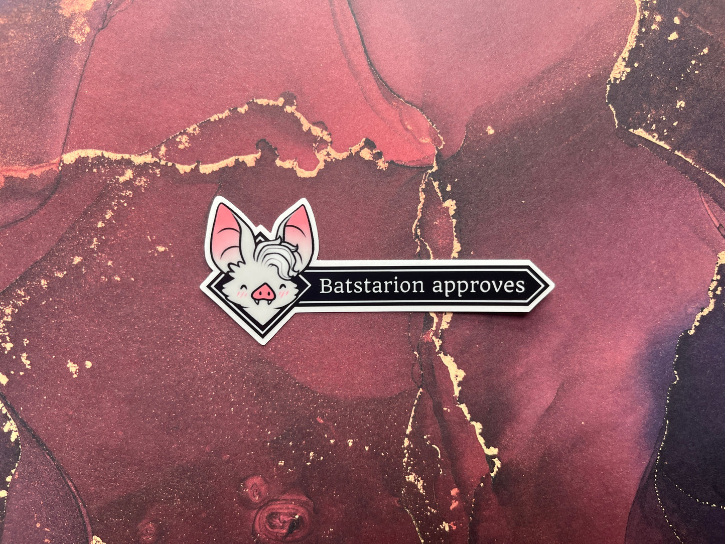 Astarion Bat approval sticker