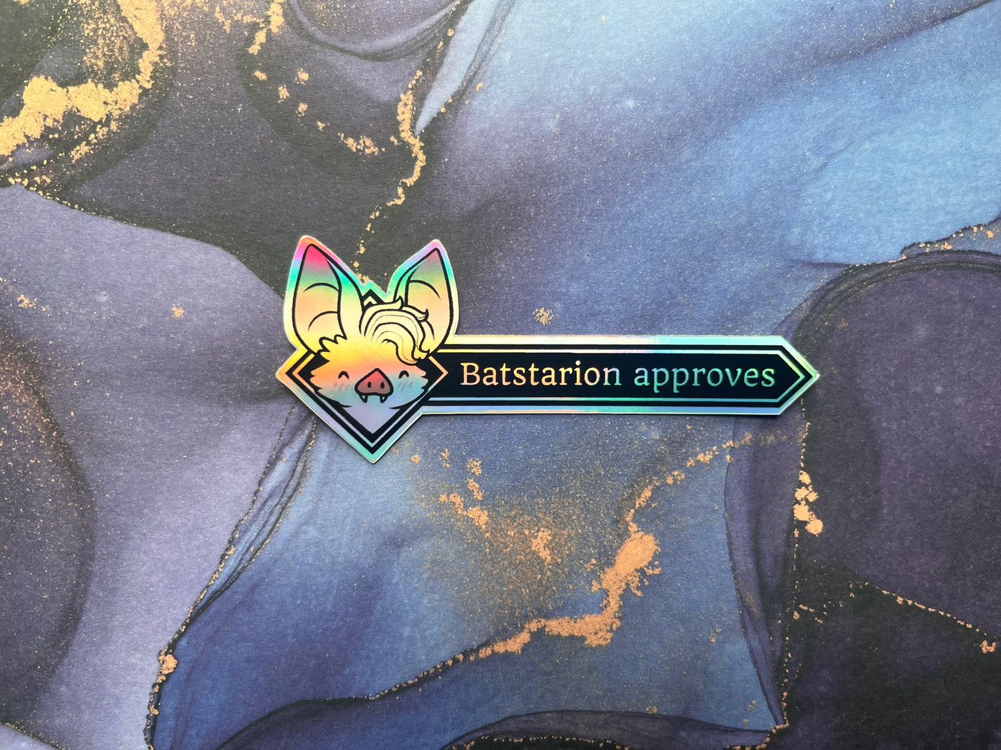 Astarion Bat approval sticker