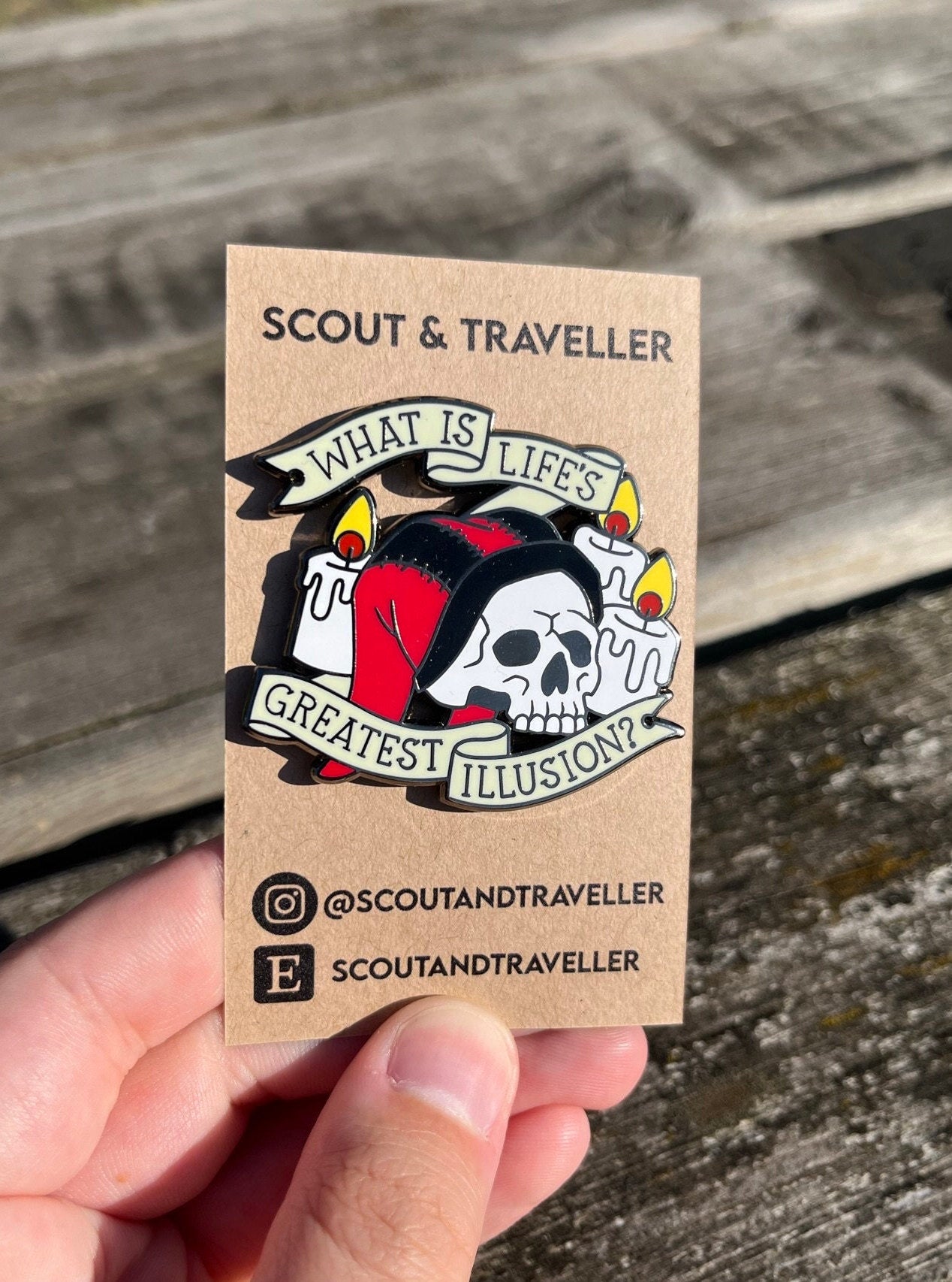 DARK BROTHERHOOD pin badges