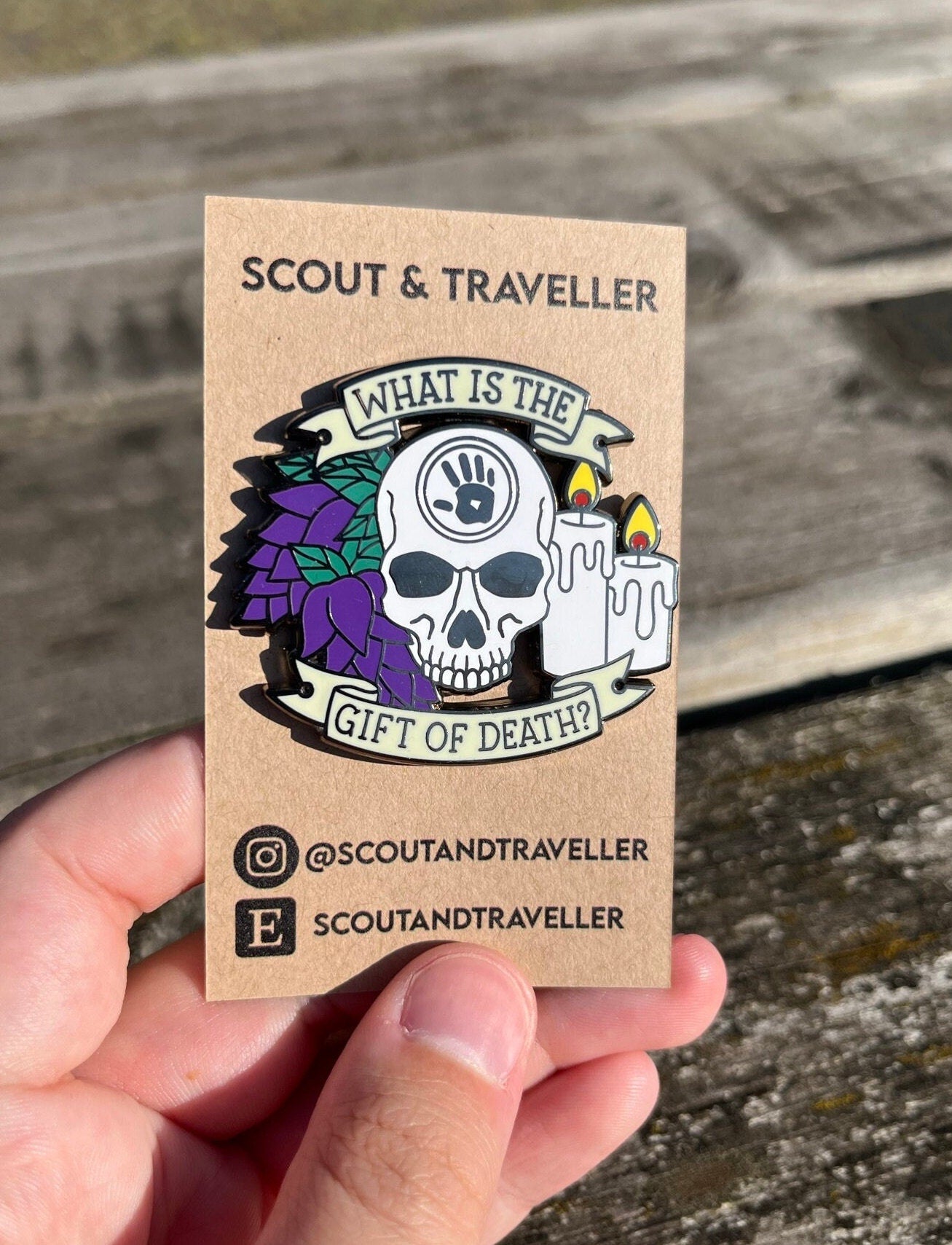 DARK BROTHERHOOD pin badges