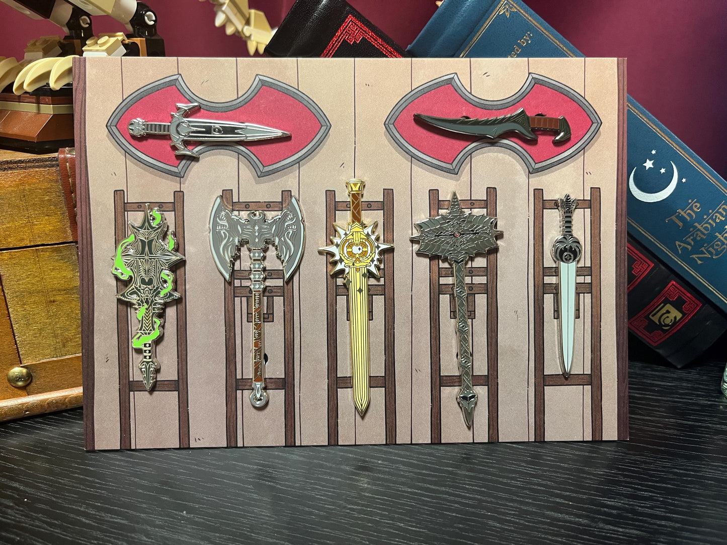 Auri-El's Shield pin