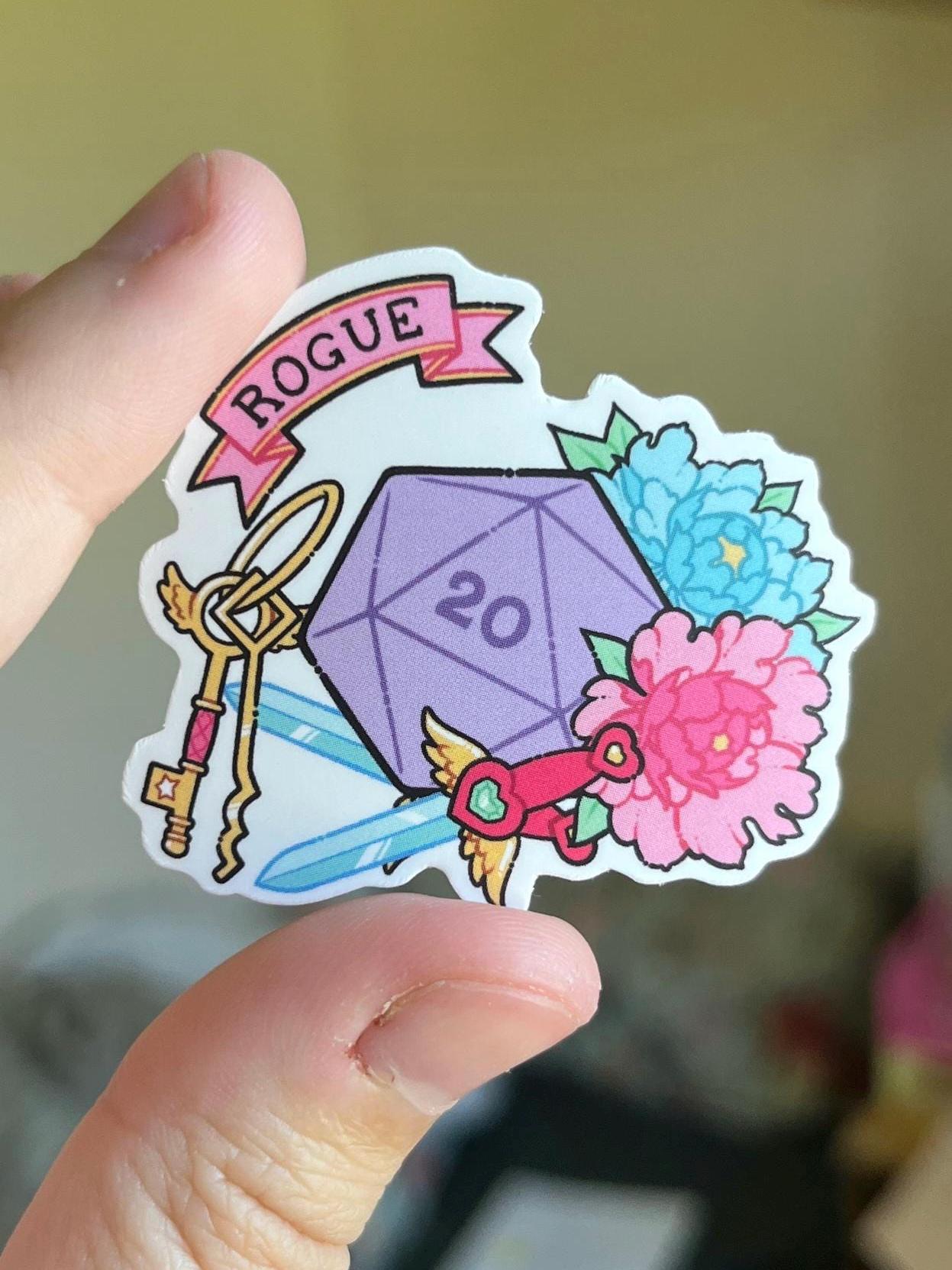 DnD class stickers - Magical Girl inspired - MATT