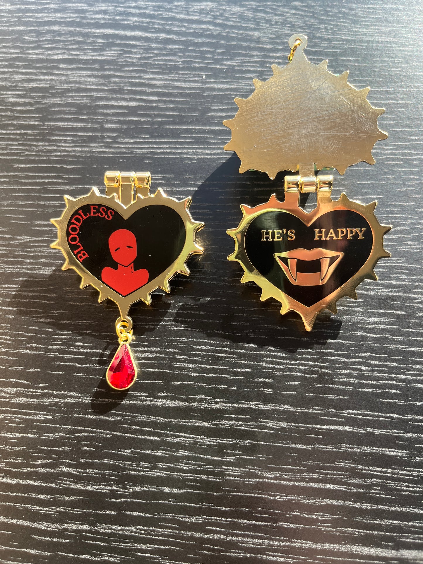 Astarion hinged pin - Bloodless & He's happy