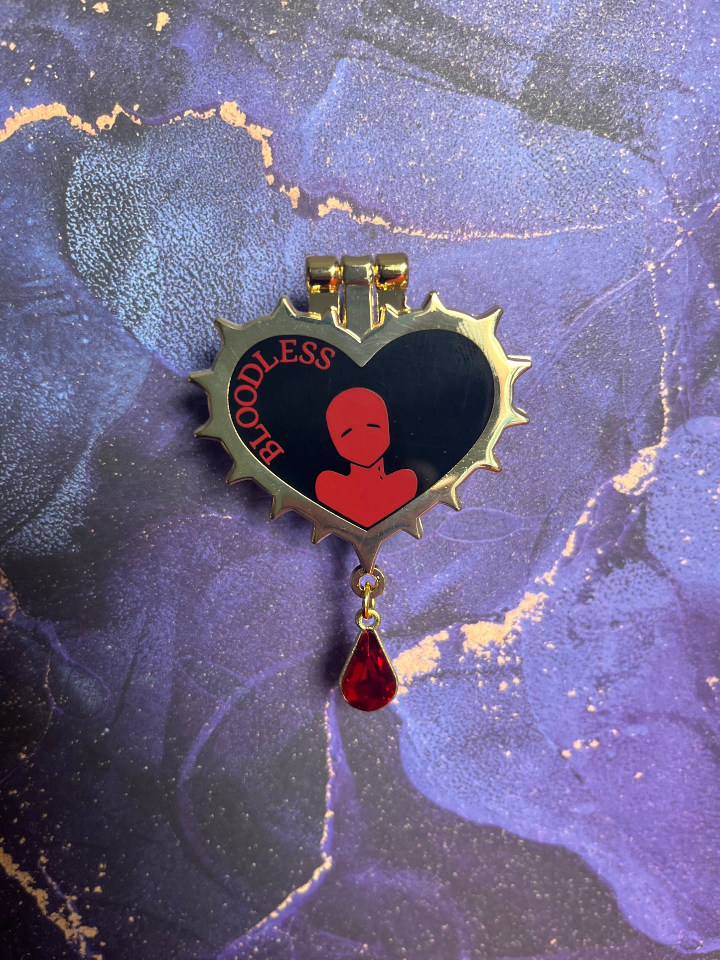 Astarion hinged pin - Bloodless & He's happy