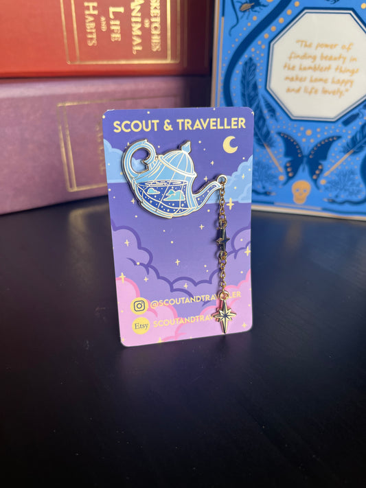 Celestial teapot Pin - Ornate Evening