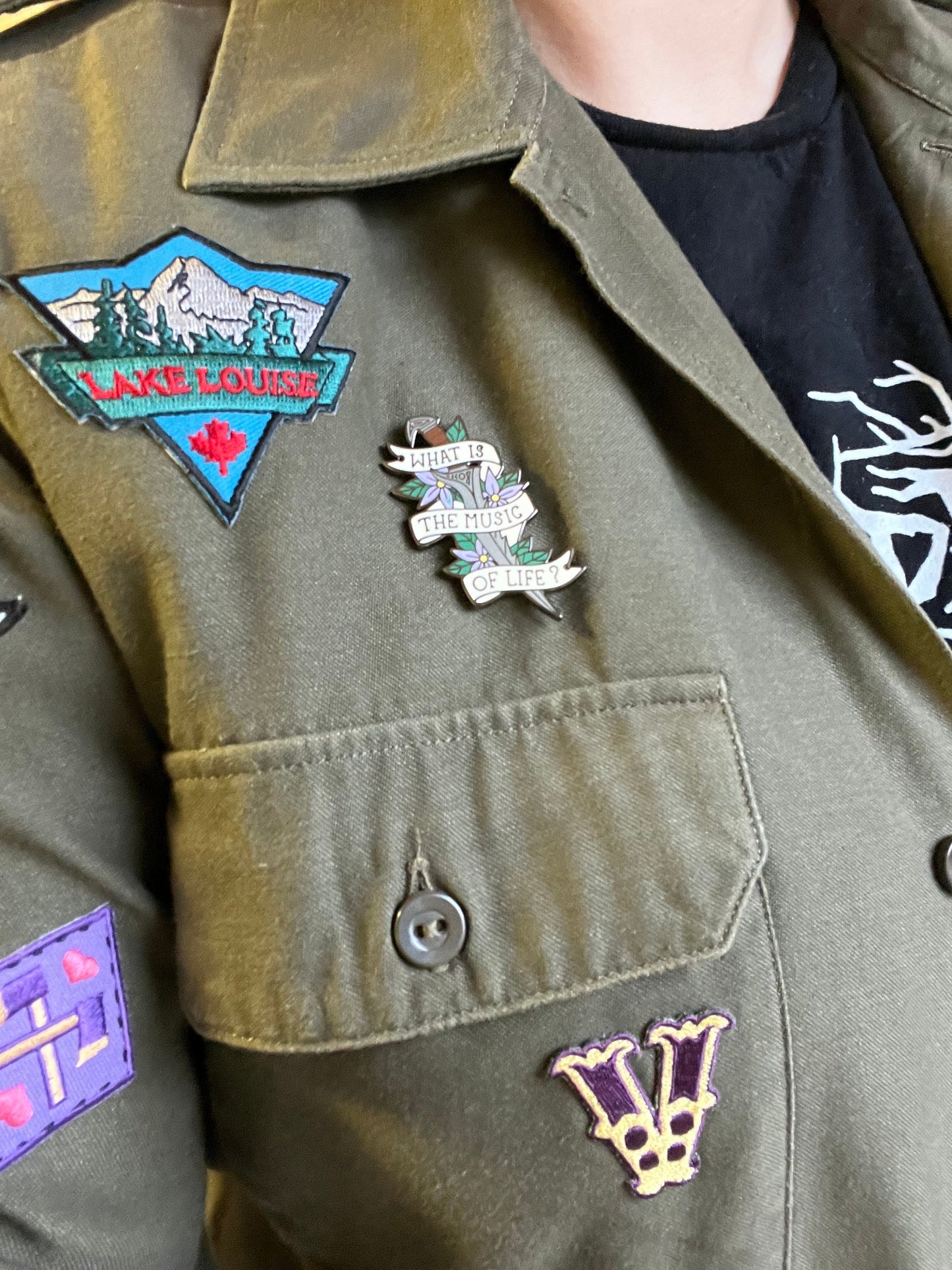 DARK BROTHERHOOD pin badges