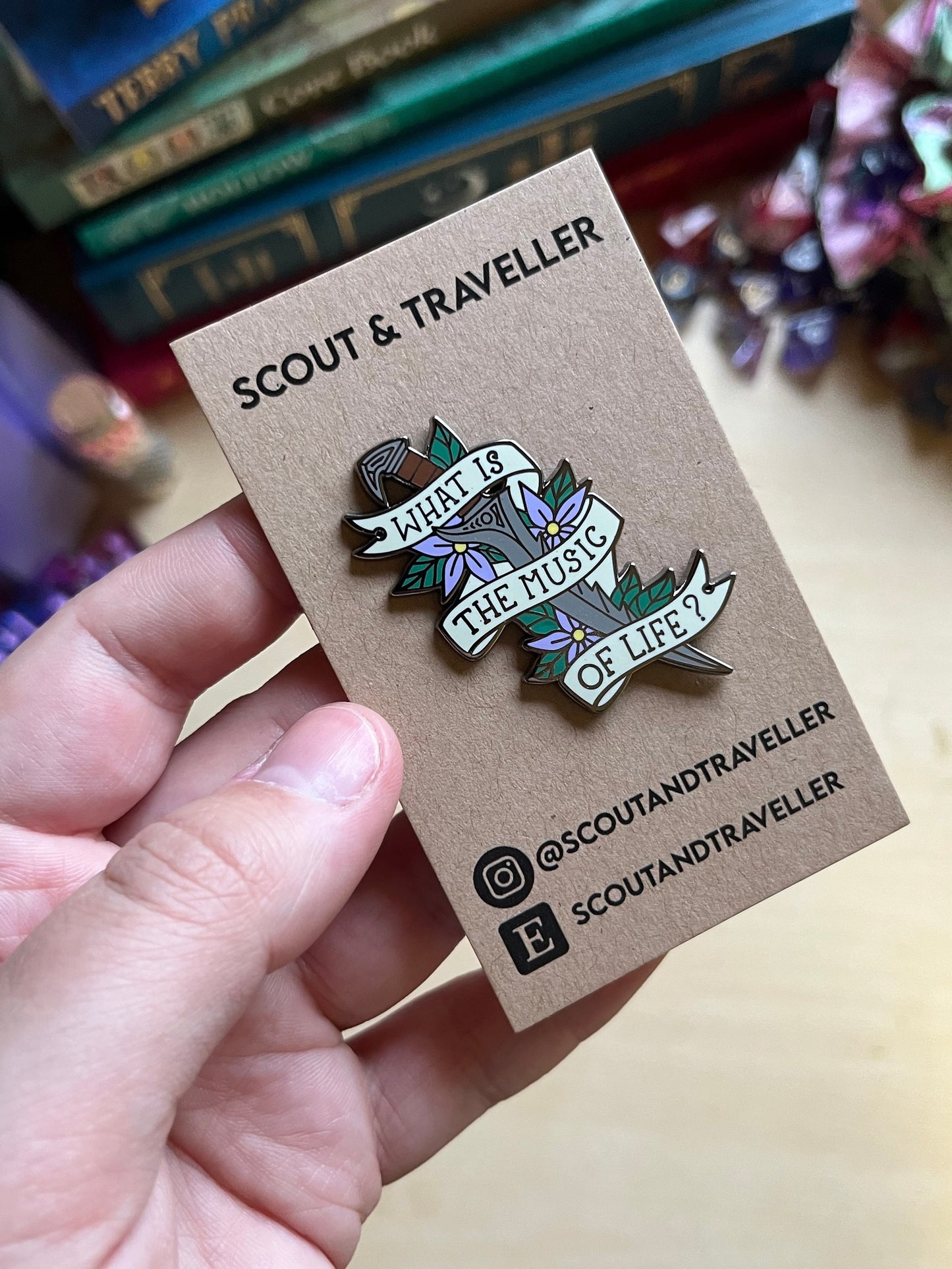 DARK BROTHERHOOD pin badges