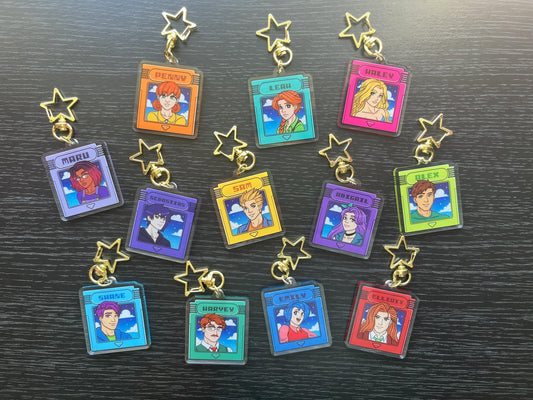 STARDEW VALLEY Acrylic Key ring - Nintendo game-boy